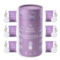 Lavendel Dusch-Duftkugeln - Geschenkbox 6er Pack