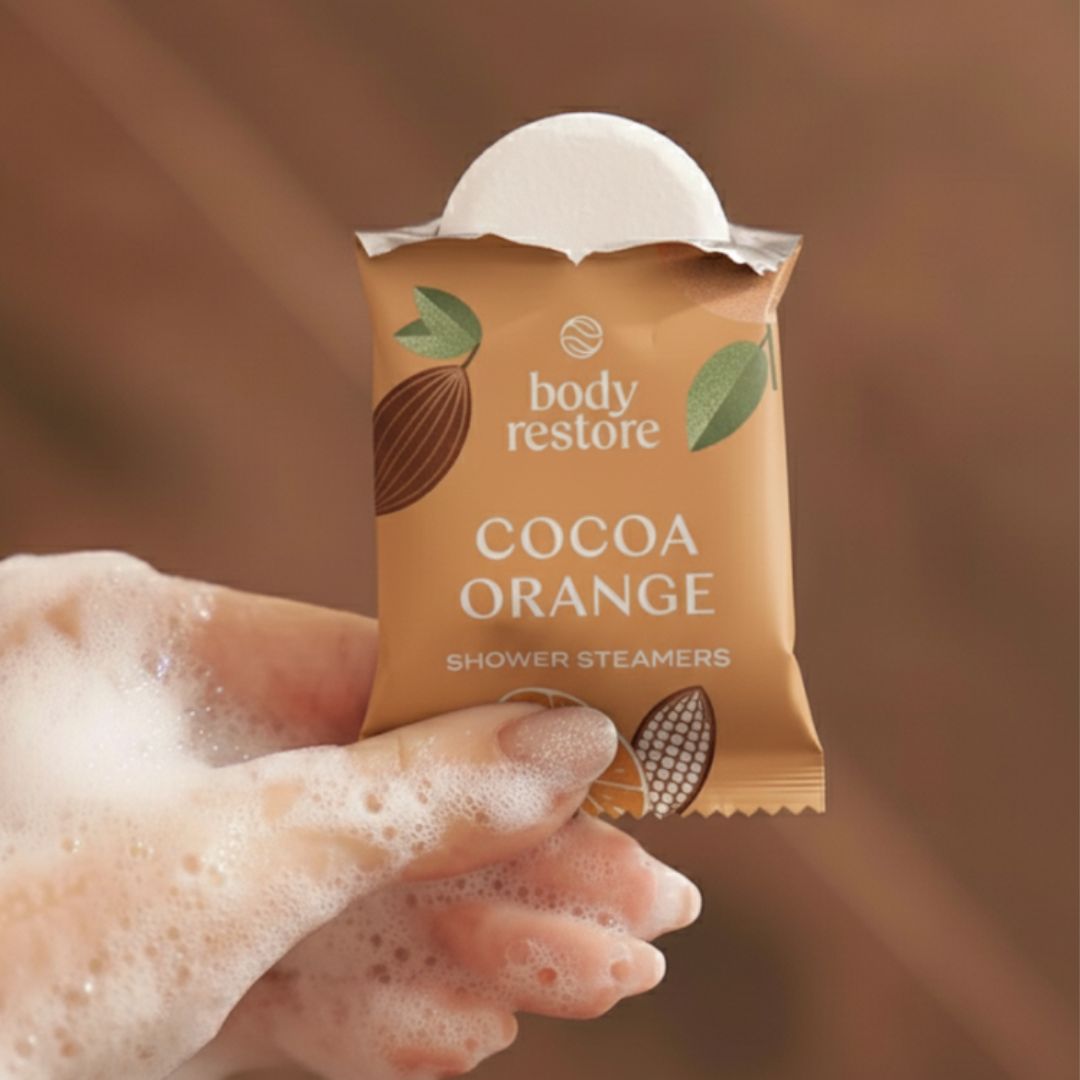 Duschdampfer mit Zitrusduft – 15er-Packung