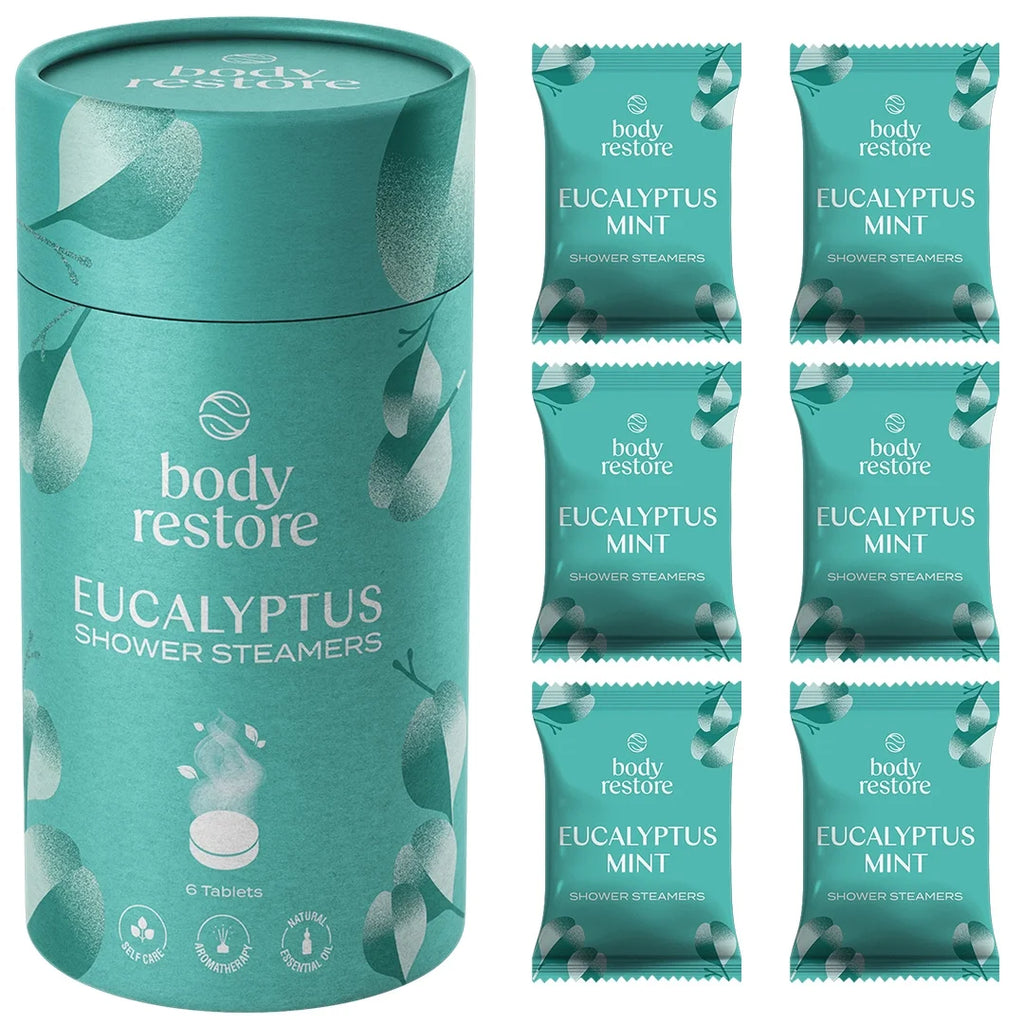 Eukalyptus-Duschdampfer – 6er-Geschenkpackung
