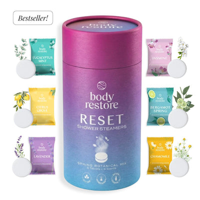 Reset Dusch-Duftkugeln – Frühlings-Botanischer Mix
