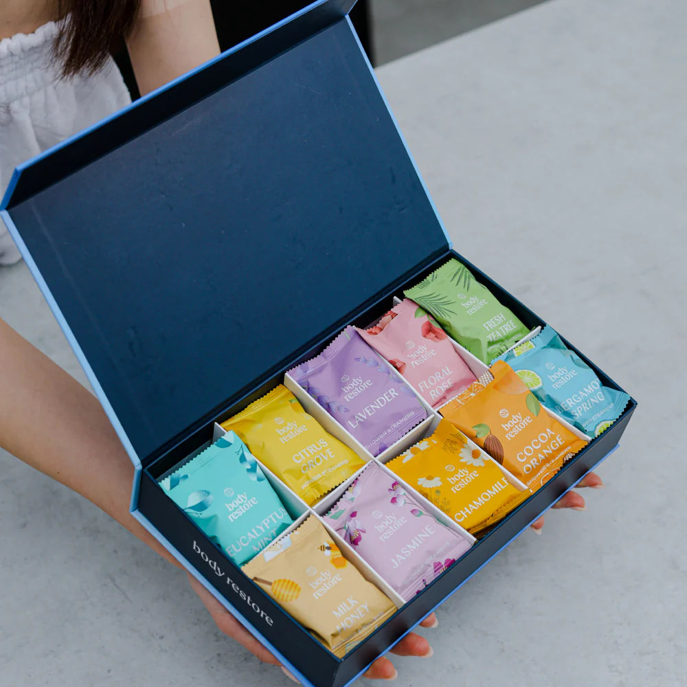 Aromatherapie-Set – 30 Duschdampfer