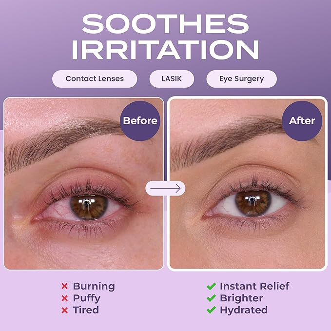 Beruhigende Dampf-Augenmasken – Lavendel