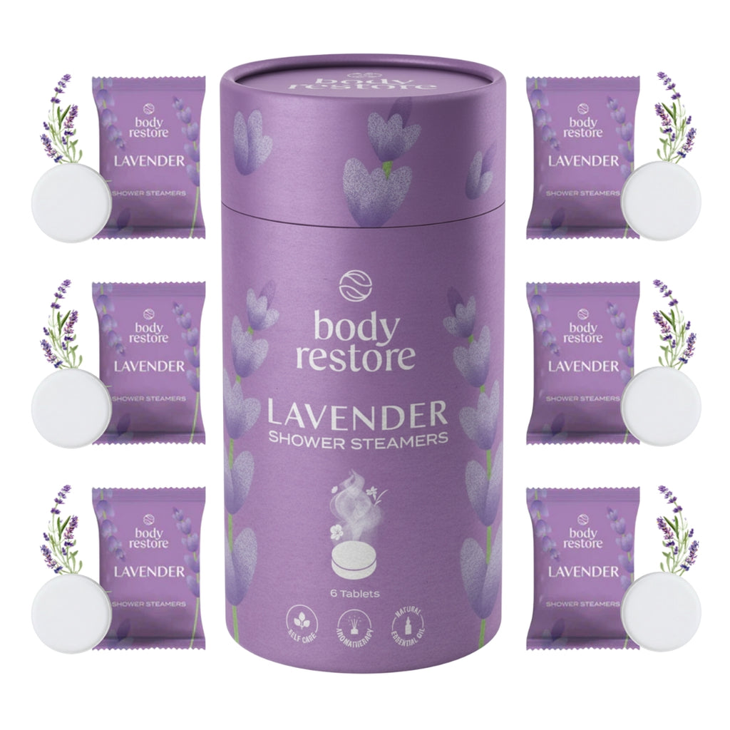 Lavendel-Duschdampfer – 6er-Geschenkpackung