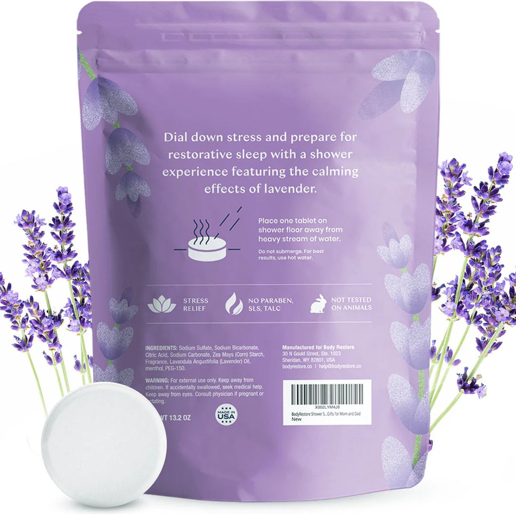 Lavendel Shower Steamer - 15 Stück